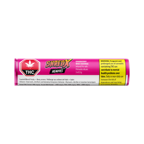SHRED X Gnarberry Heavies Infused Pre-Roll