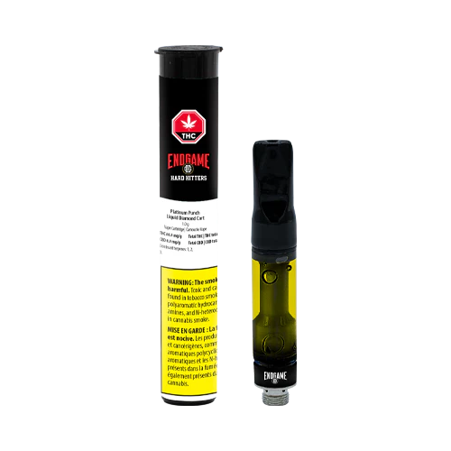 Endgame Platinum Punch Liquid Diamond 510 Vape Cartridge